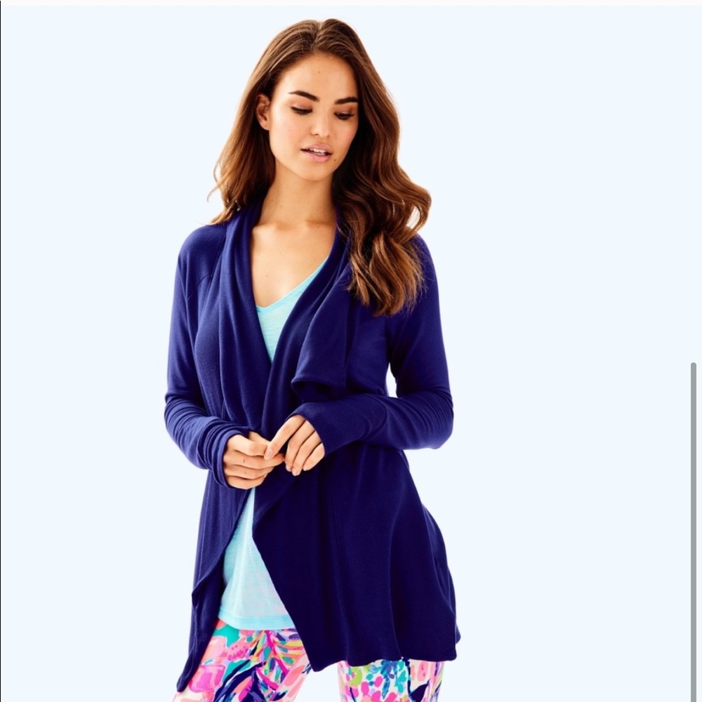 Lilly Pulitzer Elyssa Wrap | True Navy | Sz M